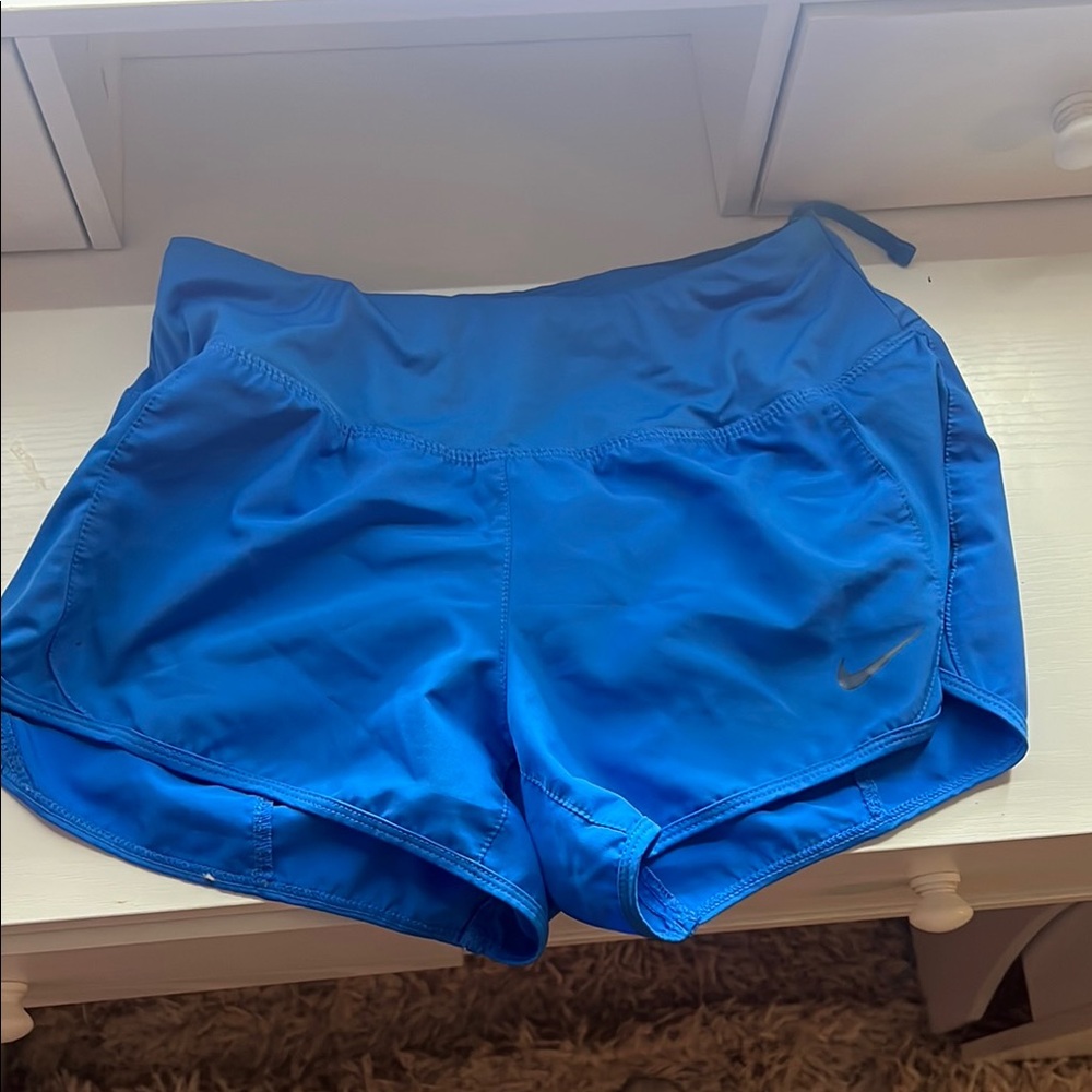 Nike Women's Blue Athletic Shorts, XS